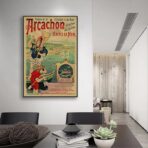 vintage poster arcachon 1
