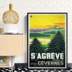 vintage ardeche poster 1