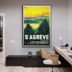 vintage ardeche poster 1