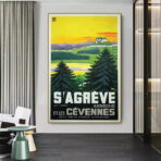 vintage ardeche poster 1