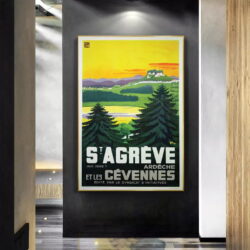vintage ardeche poster 1