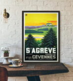 vintage ardeche poster 1