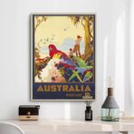 vintage poster australien