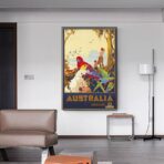 vintage poster australien