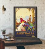 vintage poster australien