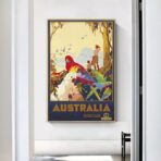 vintage poster australien