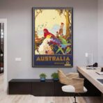 vintage poster australien