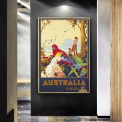vintage poster australien
