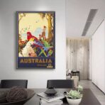 vintage poster australien