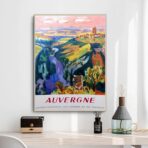 vintage auvergne poster 3