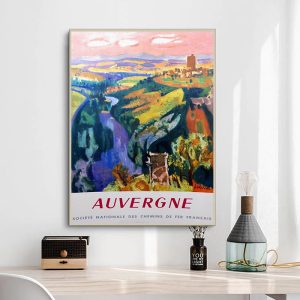 vintage auvergne poster 3