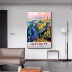 vintage auvergne poster 3
