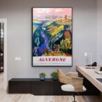 vintage auvergne poster 3