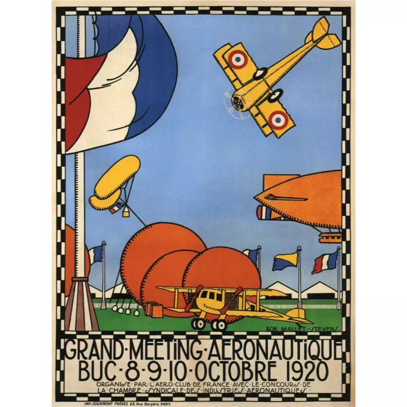vintage luftfahrtplakat vintage luftfahrtplakat