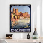 vintage poster avignon 1