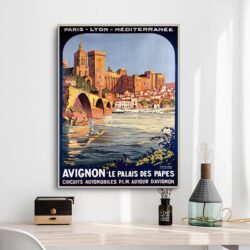 vintage poster avignon 1