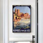 vintage poster avignon 1