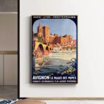 vintage poster avignon 1