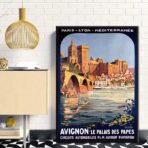 vintage poster avignon 1