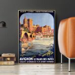 vintage poster avignon 1