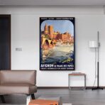 vintage poster avignon 1
