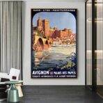vintage poster avignon 1
