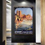 vintage poster avignon 1