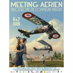 vintage flugzeug poster