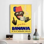 vintage banania poster 1