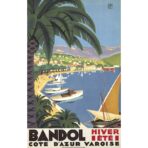 vintage bandol poster 2