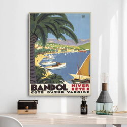 vintage bandol poster 2