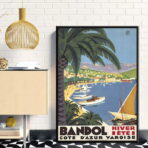 vintage bandol poster 2