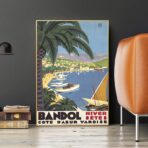 vintage bandol poster 2