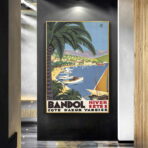 vintage bandol poster 2