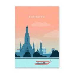 vintage poster bangkok 1