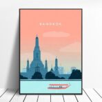 vintage poster bangkok 1