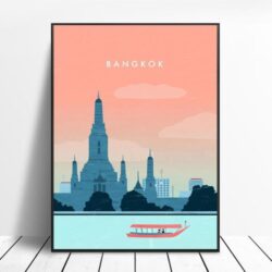 vintage poster bangkok 1