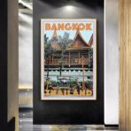 vintage bangkok poster