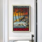 vintage poster bassin darcachon 1