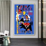 vintage poster bayonne 1