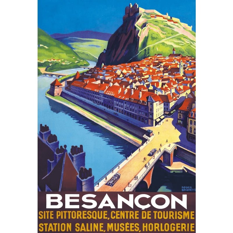 vintage poster besancon 2