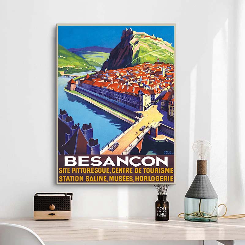 vintage poster besancon 2
