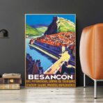 vintage poster besancon 2