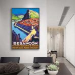 vintage poster besancon 2