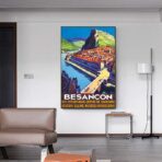 vintage poster besancon 2
