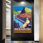 vintage poster besancon 2