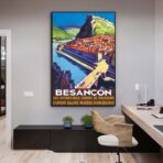 vintage poster besancon 2