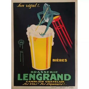 vintage bier poster 1