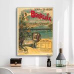 vintage bordeaux poster 1
