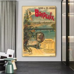 vintage bordeaux poster 1